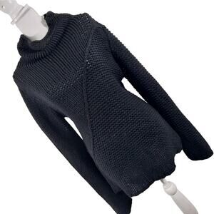 Banana Republic Black Cowl Neck Sweater